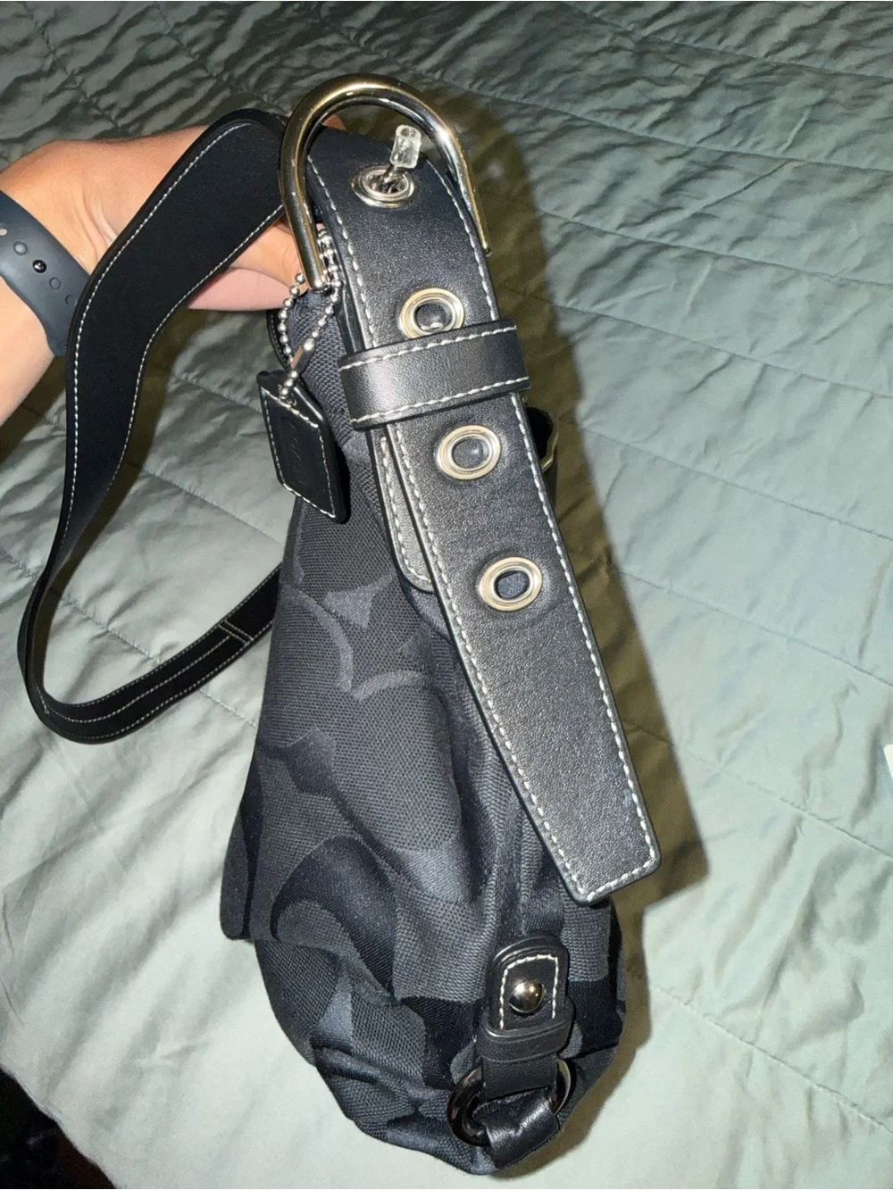Signature Soho Hobo Duffle NWT